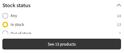 Matching product number